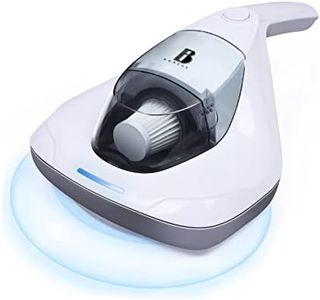 Mattress Vacuum Cleaner, Anti-allergen Bed Vacuum Cleaner with UV-C Light & Large Pulsating Pad, Powerful Suction & True Hepa Filter for Dust, Pet Hair, UV Bed Vacuum Corded, AP002
