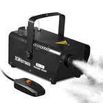 Fog Machine Smoke Machine for Halloween Parties Wedding,500 Watt Mini Portable Safe Fogger Machines with 2 Temperature Controllers