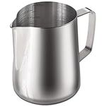 homEdge Espresso Steaming Pitchers 20 OZ / 600ml, Stainless Steel Frothing Pitcher with Measurement Scale