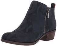 Lucky Brand Women's Lk-Basel Ankle Bootie, Dark Denim, 42.5 EU