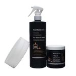 Furniture Clinic Stove Care Kit – Clean and Restore Log Burners, Grates, & Fireplaces – Removes Soot and Dirt – Stove Glass & Metal Cleaner and Stove Polish