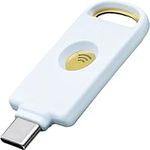 Identiv uTrust FIDO2 NFC Security Key USB-C (FIDO, FIDO2, U2F, PIV, TOTP, HOTP, WebAuth)