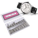 Watch Band Pins, Trap Link Pins Watch Spring Bar, 1.8mm Repair Accessory Super Durable 270pcs/ Box for Wacth Repair Busniess Use Home Use Watchmakers