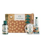 The Body Shop Nutty & Nourishing Shea Mini Gift Vegan shower gel body butter 3-Piece Set