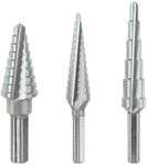 Bosch SDH30 3 piece High Speed Steel Step Drill Bit Set