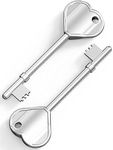 Upgraded Radar Key for UK Disabled Toilet 2Pcs, Mellbree Zinc Alloy Toilet Key for UK Disabled Toilets