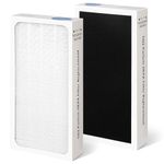 SINLJXDD Tio2 Treated HEPA Filter Replacement,H13 True HEPA 4-Stage TiO2 Filter Filtration-Compatible with Electrolux Aerus Lux Guardian Air Cleaner Purifier-2Pack