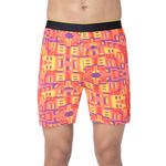 Bummer Men's Printed Micro Modal Boxers Underwear|Ultra Soft & Breathable|Pack Of 1, Multicolor