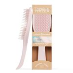 Tangle Teezer Plant-Based Ultimate Detangler Brush, Dry & Wet Hair Brush, Eliminates Knots & Reduces Breakage for All Hair Types, Marshmallow Pink