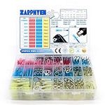 Zarphyen 270PCS Heat Shrink Wire Connector, Electrical Connectors Waterproof Crimp Butt Connectors Terminal Wiring Connector Kit Butt Splices for Automotive Boat Truck