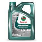 Castrol MAGNATEC 0W-20 - Engine Oil (3.5L Pack) - Full Synthetic, BS6 Ready, API SP, ACEA C2, Dualock Technology for Petrol/CNG, Hybrid and Diesel Cars