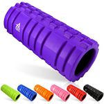 ActivNRG Fitness Foam Roller for Deep Tissue Muscle Massage Trigger Point Muscles Therapy (Purple)