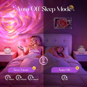Galaxy Star Projector – Dimmable Night Light for Bedroom