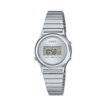 Casio Vintage LA700WE-7ADF Silver Digital Dial Silver Stainless Steel Band A2232