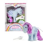 My Little Pony | Blue Belle Classic Pony | Retro Horse Gifts for Girls and Boys, Collectable Vintage Horse Toys for Kids, Unicorn Toys for Boys and Girls Ages 4+ | Basic Fun 35322