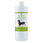 PADDIPAWS 100% Natural Antifungal Dog Shampoo and Antibacterial Dog Shampoo for Yeast Infections, Ringworm, Dermatitis, Pyoderma - Safe Natural Ingredients - Paraben and SLS Free - 500ml