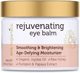 USDA Organic Eye Moisturizer Cream - Rejuvenating and Nourishing Age Defying Under Eye Balm - Natural Eye Cream for Sensitive Skin With Jojoba Oil, Agran Oil for Puffiness, Fine Lines and More