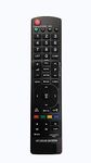 SHIELDGUARD® LED/LCD TV Universal Remote No. 120, Compatible for LG LED/LCD TV (Black)