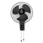 Almonard | 16" (400mm) Supreme High Speed Wall fan Black