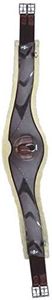 Professional's Choice Sports Medicine Products VenTech Contoured Equestrian Jump Girth Chocolate 46