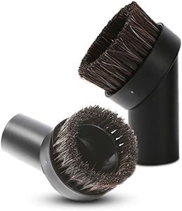 MIVAIUN 2 Piezas Accesorios De Aspiradora Cepillo, Limpiador de Polvo Cepillo de Limpieza de Polvo pequeñas Esquinas, Redondas Accesorios De Aspiradora (2 Piezas)