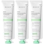 Boka Ela Mint Toothpaste, Fluoride Free - Nano Hydroxyapatite for Remineralizing, Sensitive Teeth, & Whitening - Dentist Recommended for Adult, Kids and Adults, Made in USA, 4oz (113g) - Pack of 3