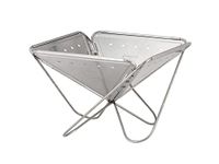 Snow Peak Pack & Carry (M) Fireplace - Made of Durable Stainless Steel - 13.75 x 13.75 x 9.75 in