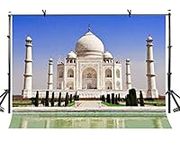 LYLYCTY 7x5ft Taj Mahal Backdrop In