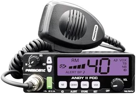 PRESIDENT Electronics Andy II FCC CB Radio