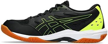 ASICS Men's Gel-Rocket 11 Volleyball Shoes, Black/White, 9 Wide