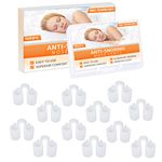 Nose Vent Sinus Relief Dilator (Pack of 12 Small Size) Soft Silicone Vents - A Simple Solution for Nasal Snorers - Reusable Snoring Device to enjoy a peaceful night's sleep - by Mobi Lock