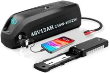 UL Certified 48V 13Ah Ebike Battery,Grade-A Cell 36/48/52/60V Batteries 13AH/15AH/16AH/20AH/25AH/26AH for 250W 350W 500W 750W 1000W 1500W 2000W 2200W Motor Powered Electric Bike