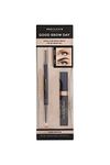 Profusion Cosmetics Good Brow Day 2-Piece Kit, Dark Brown