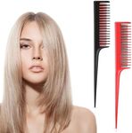 2Pcs Back Combing Combs Hairdressin