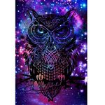 5D Diamond Painting Kits, Colorful Owl Eagle Animals WOWDECOR Full Drill DIY Diamond Art Cross Stitch Paint by Numbers