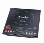 Prestige PIC 3.1 V3 2000 Watts Induction Cooktop | Black |Automatic Whistle Counter | Touch Panel | Indian Menu Options | Voltage Regulator | Automatic Keep Warm Function