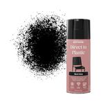 Rust-Oleum 400ml Direct to Plastic Spray Paint Aerosol - Black