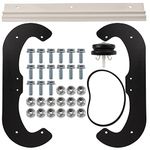 84-1980 Snow Blower Paddles for Toro CCR Powerlite Snowblower with 75-9010 Belt Screws Nut Kit (2PACK)