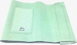 RBX 10” Wide Waste Trimmer With Pocket One Size Fits Most Strength & Conditioning Exercise Belt Green