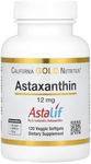 Astaxanthin, Antioxidant Carotenoid, AstaLif Pure Icelandic Biologically Active 99% Isomer, 12 mg, 120 Veggie Softgels