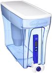 ZeroWater 30 Cup Water Dispenser with Advanced 5 Stage Filter + Water Quality Meter, 7.1 litres, KC54962