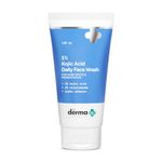 The Derma Co 1% Kojic Acid Face Wash I With Niacinamide & Alpha Arbutin I Reduces Dark Spots & Pigmentation I Cleanses & Brightens Skin I Non-Drying Formula I For All Skin Types - 150 ml