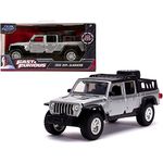 Jada JA32031 1:32 FF 9-Jeep Gladiator Fast and Furious Collectible Miniature Car, Grey, One Size