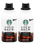 Starbucks Coffee Cold Brew Concentrate 2 Bottles of 32 Fl Oz Net Wt 64 Fl Oz, 64 Fluid_Ounces