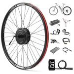 Varstrom 36V 250W Rear Ebike Conversion Kit 28" 29" 700C Rear Wheel Hub Motor Kit Electric Bike Conversion Kit with DZ40 Display & PAS Sensor & Controller for City & Mountain Bikes