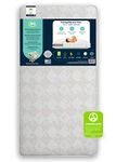 Serta Tranquility Eco Firm Innerspring Crib and Toddler Mattress | Waterproof | GREENGUARD Gold Certified (Natural/Non-Toxic)