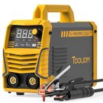 TOOLIOM 195A Stick Welder 110/220V Dual Voltage Lift TIG Welder LCD Display IGBT Inverter with Hot Start/Arc Force Adjustable and VRD Optional Welding Machine, fits 5/32inch Welding Rods