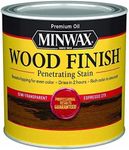 Minwax Wood Stain Wood Finish Espresso (70050) 946 ml/ 1qt. + Paint Can Opener | Wood stain indoor and outdoor, for oak, pine, antique. doors. | Exterior and interior wood stain, clear espresso dye