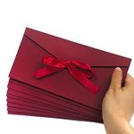 10 Pack Retro Kraft Envelopes Buckle Envelope with Ribbon Gift Card Premium Envelopes for Handmade Invitations Letters Wedding Birthday or Festival Cards Envelopes