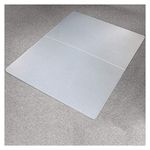 Marvelux Polypropylene Foldable Chair Mat for Low Pile Carpets and Carpet Tiles (up to 1/4" Thick), 35.5" x 46" White Office Carpet Protector, Rectangular, Eco-Friendly, Multiple Sizes
